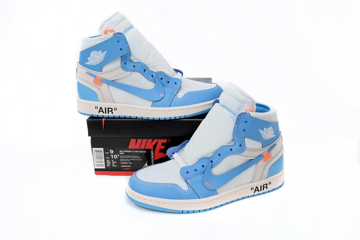 Jordan 1 Retro High Off-White University Blue AQ0818-148