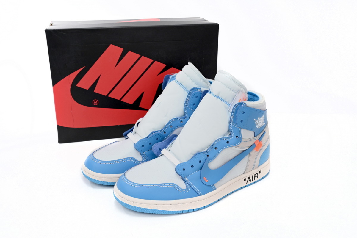 Jordan 1 Retro High Off-White University Blue AQ0818-148