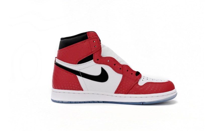 Jordan 1 Retro High Marvel Spider-Man Origin Story 555088-602