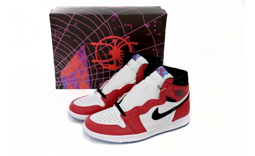 Jordan 1 Retro High Marvel Spider-Man Origin Story 555088-602