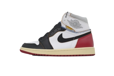 Jordan 1 Retro High Union LA Black Toe BV1300-106 01