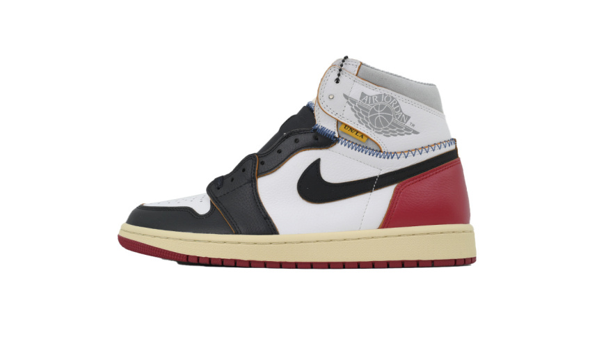 Jordan 1 Retro High Union LA Black Toe BV1300-106