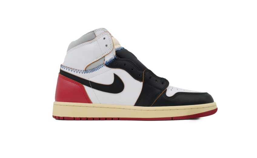 Jordan 1 Retro High Union LA Black Toe BV1300-106