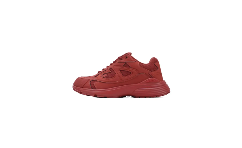 Dior x Stone Island B30 Sneaker Red 3SN279ZAN_H440