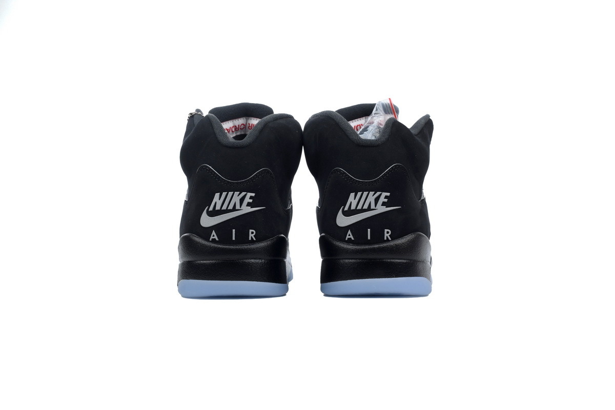 fake jordan 5 black metallic