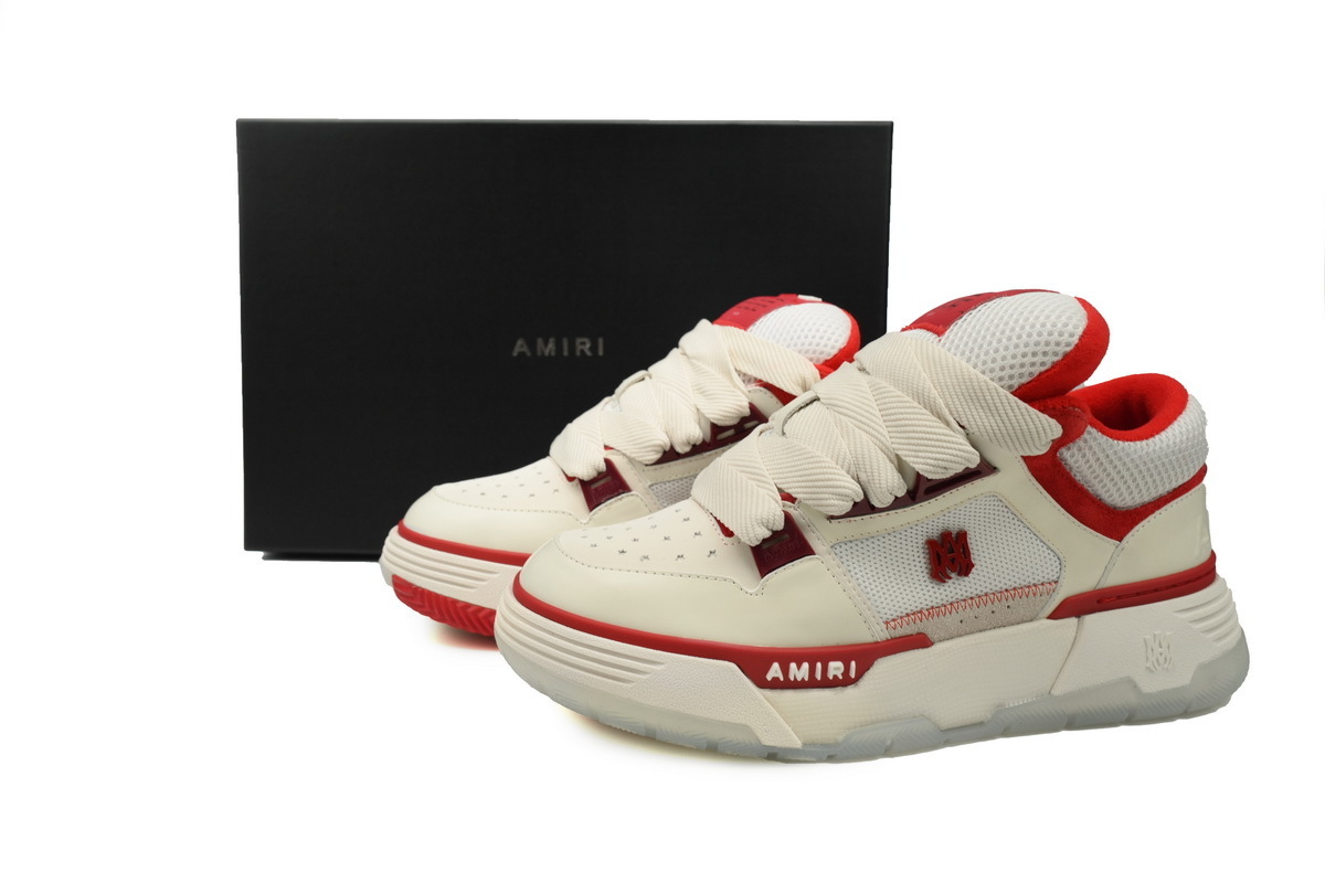 amiri ma1 sneakers red reps