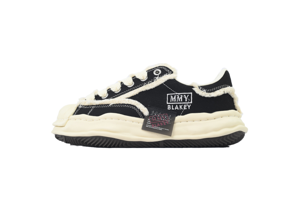 Maison Mihara Yasuhiro Blakey Low Original Sole Black Tail NO.766