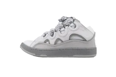 Lanvin Curb Sneakers Grey White FM-SKRK11-DOTS-P231300 01