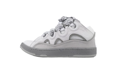 Lanvin Curb Sneakers Grey White FM-SKRK11-DOTS-P231300 01