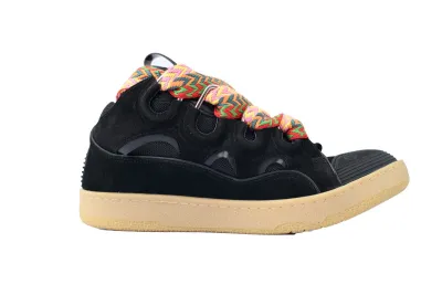 Lanvin Curb Sneakers Black Multicolor FU-SKDK12-DRA2-P2510 02