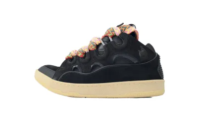 Lanvin Curb Sneakers Black Multicolor FU-SKDK12-DRA2-P2510 01