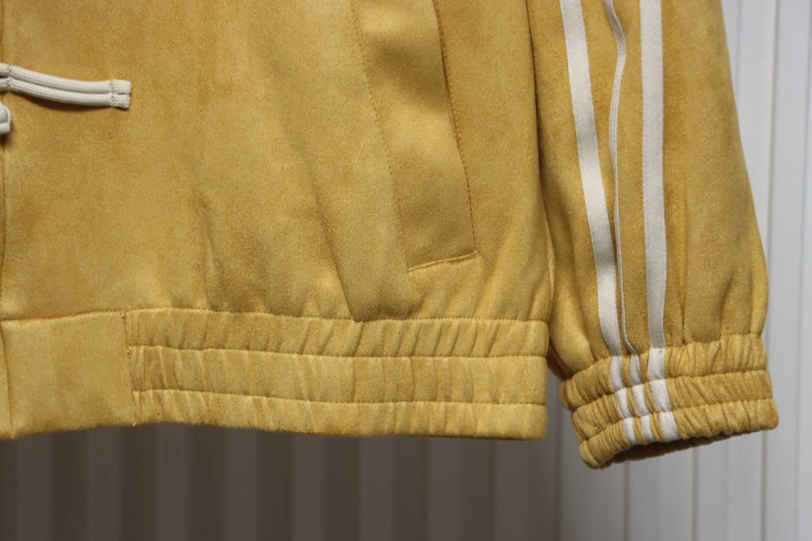 fake adidas chinese tang jacket yellow