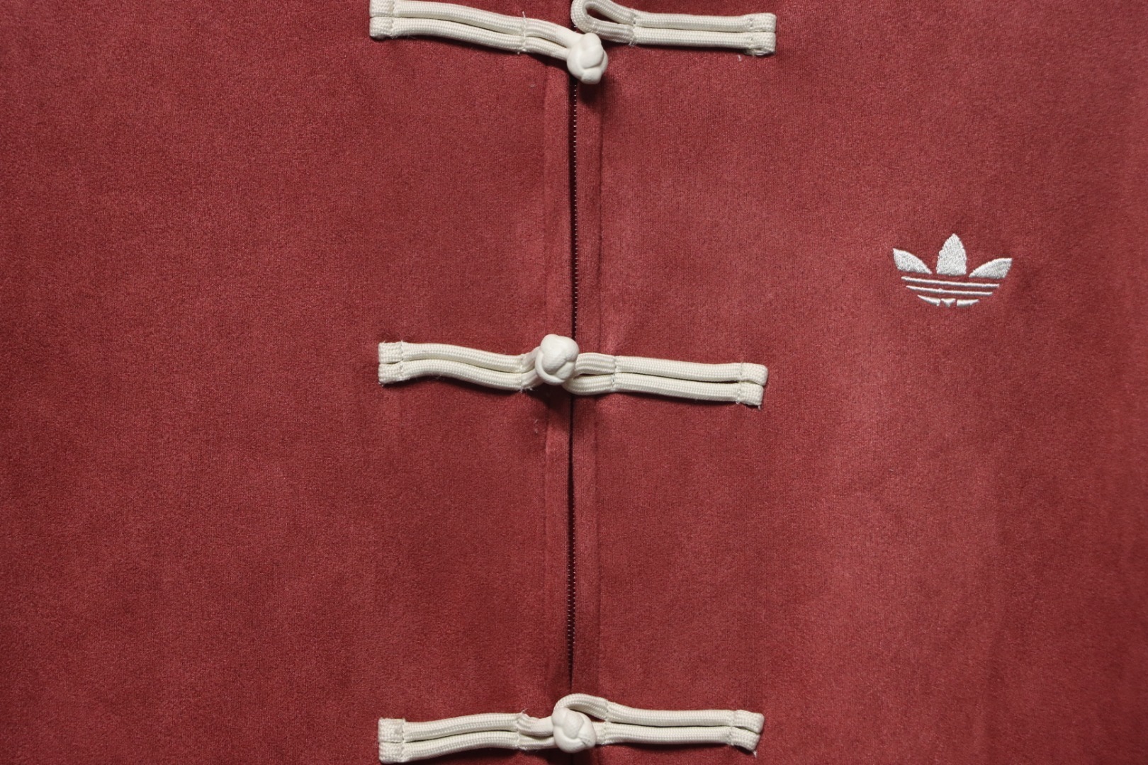 adidas chinese jacket soft red reps