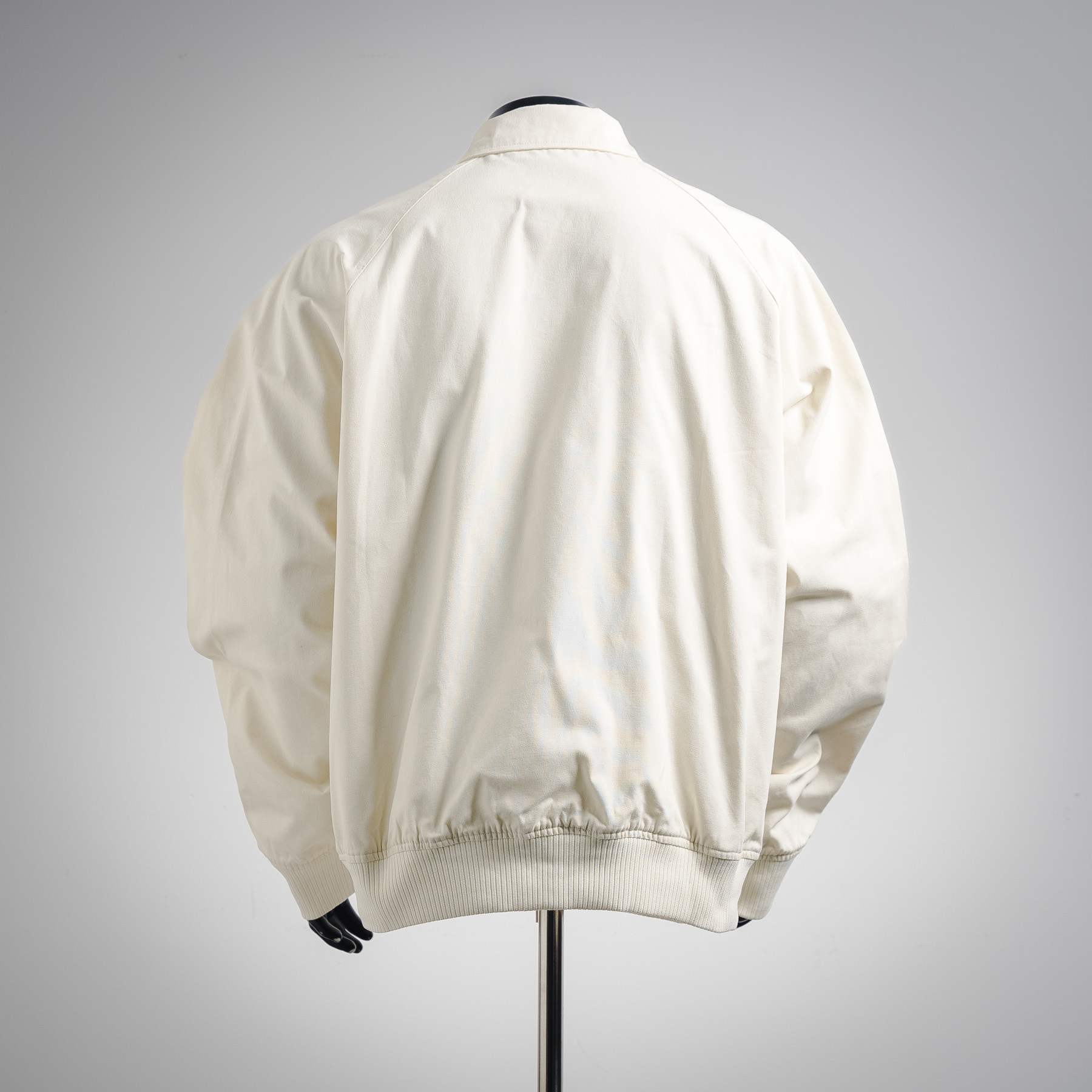 Dior CD Heart Blouson Jacket White Cotton Canvas
