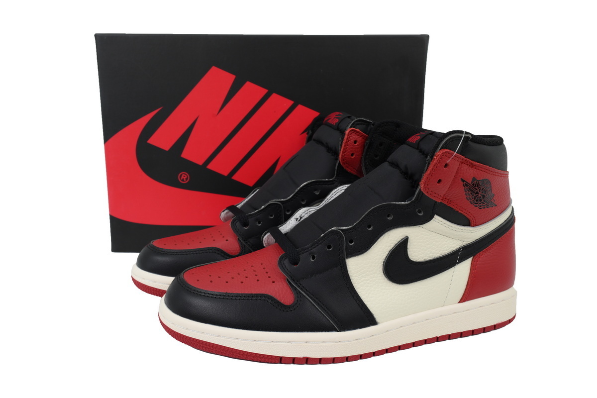 air jordan 1 bred 1 reps