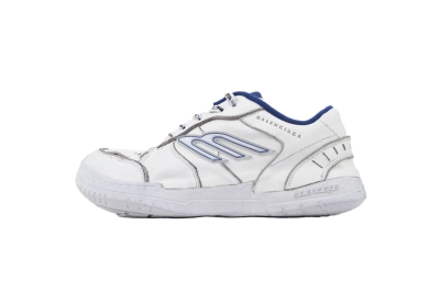 Balenciaga Hamptons Worn-Out White Dark Blue 841765WCURB9141 01