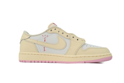 Jordan 1 Retro Low OG SP Travis Scott Shy Pink IQ7604-100 XP Batch 02