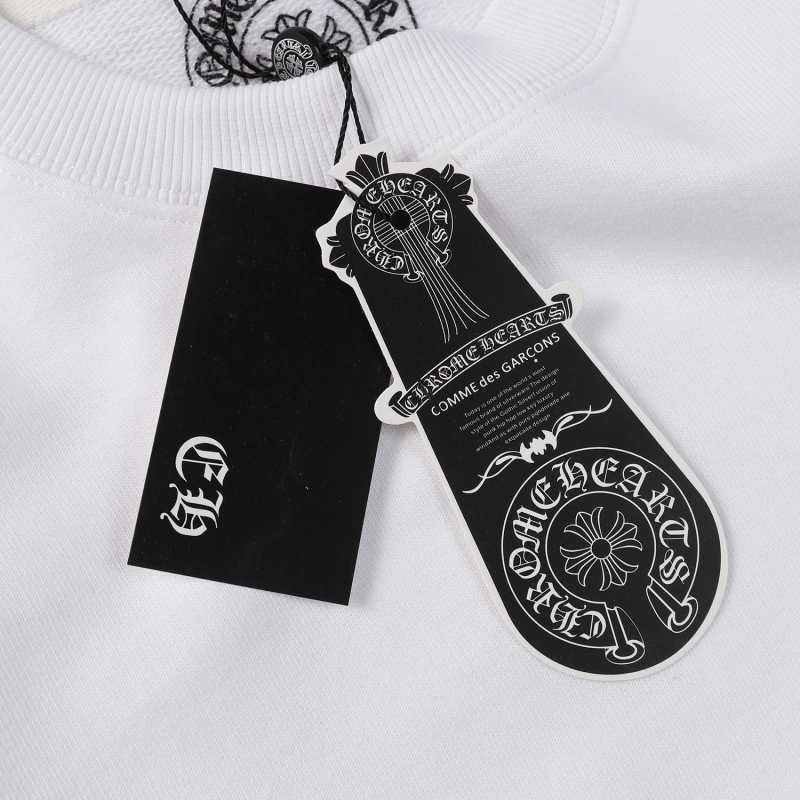 Chrome Heart Black and White Hoodie 8301