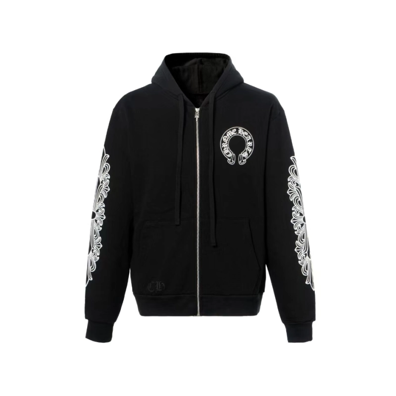 Chrome Heart Black Hoodie HD12
