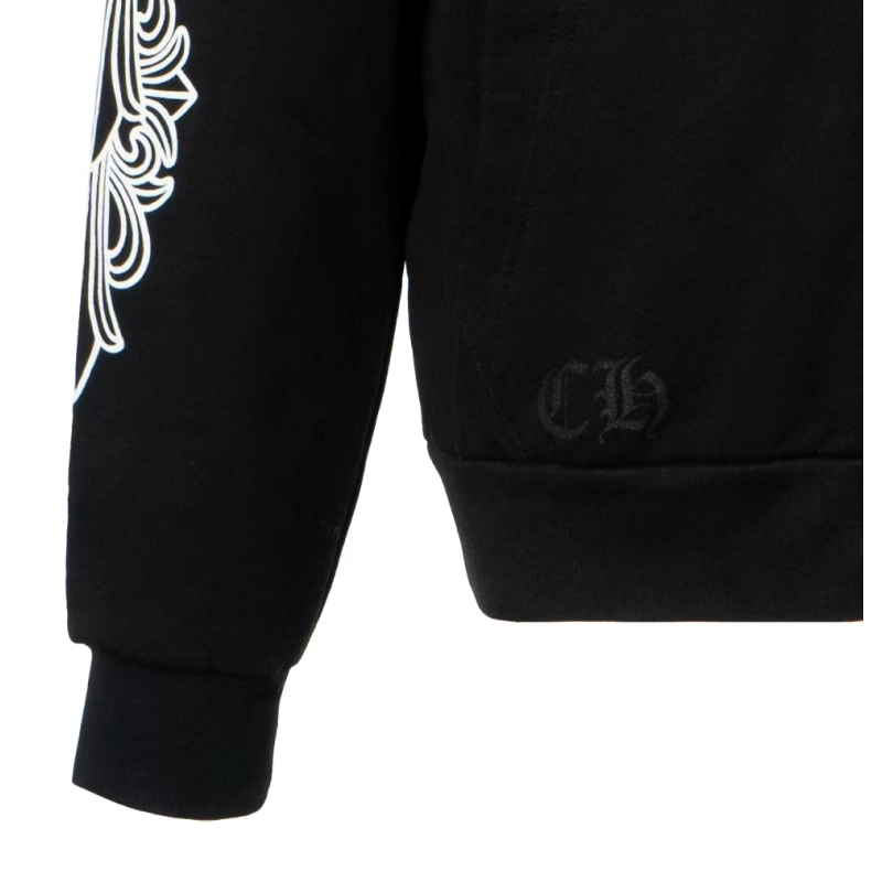 Chrome Heart Black Hoodie HD12