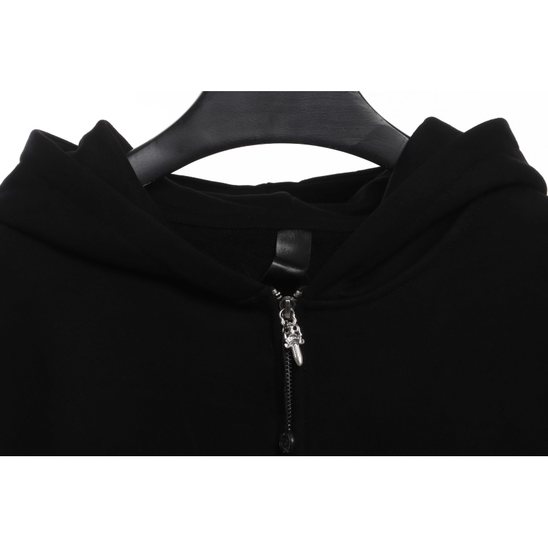 Chrome Heart Zip up Hoodie Red