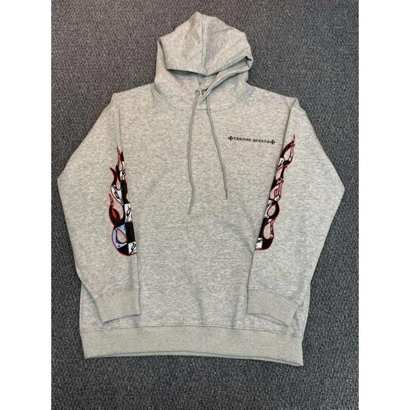 Chrome Hearts Matty Boy Brain Hoodie Heather Grey