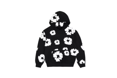 Denim Tears The Cotton Wreath Sweatshirt Black 01