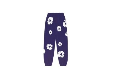 Denim Tears The Cotton Wreath Sweatpants Purple 01