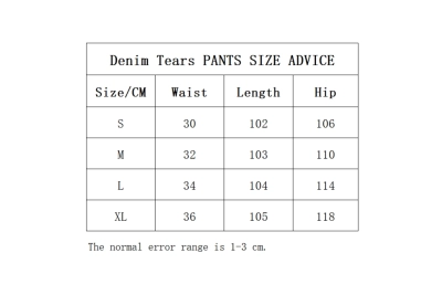 Denim Tears The Cotton Wreath Sweatpants Red 02