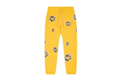 Denim Tears Cactus Tears Wreath Sweatpants Yellow 01