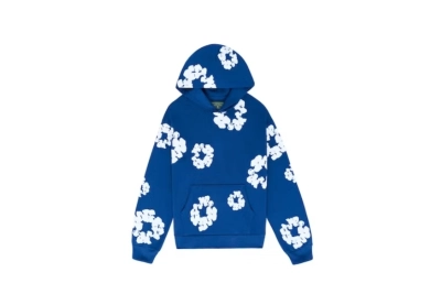 Denim Tears The Cotton Wreath Sweatshirt Royal Blue 01