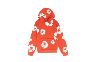 Denim Tears The Cotton Wreath Sweatshirt Orange 01