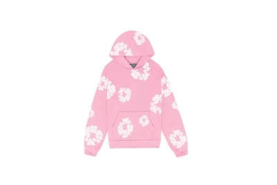 Denim Tears The Cotton Wreath Sweatshirt Pink 01