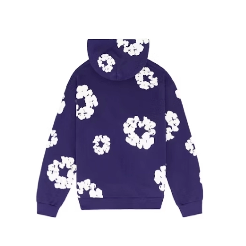 Denim Tears The Cotton Wreath Sweatshirt Purple