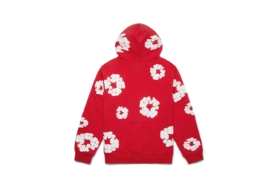 Denim Tears The Cotton Wreath Sweatshirt Red 02