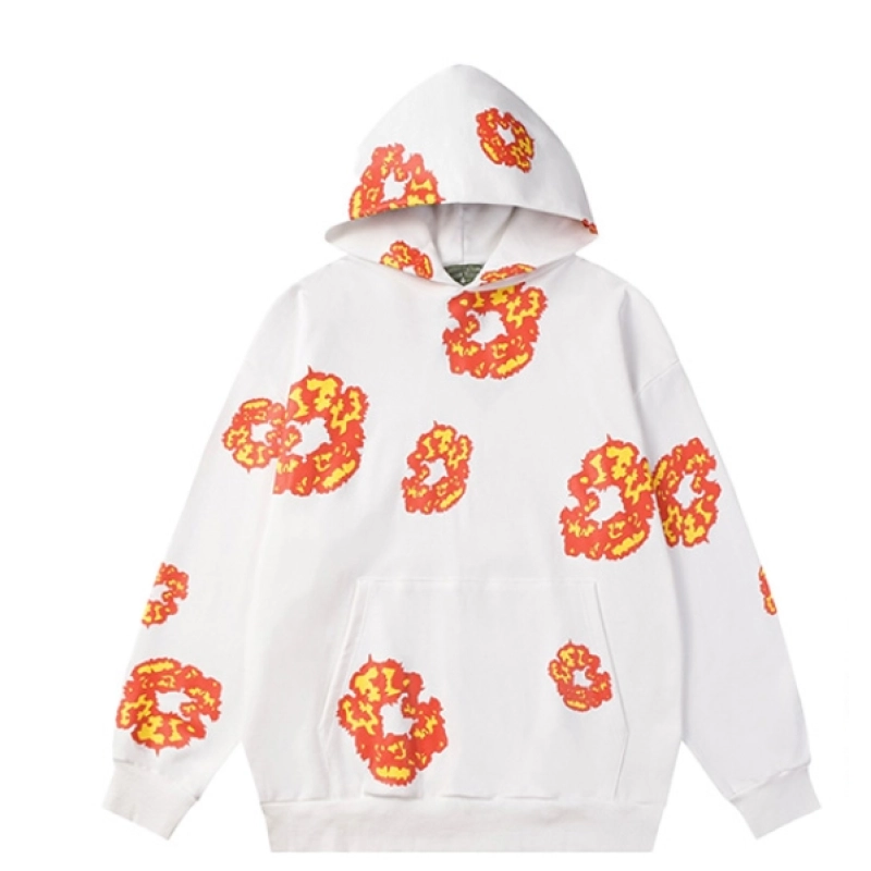 Denim Tears The Cotton Wreath Sweatshirt White