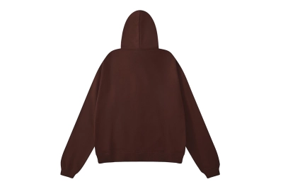 Sp5der Angel Number Hoodie Brown SS22 02