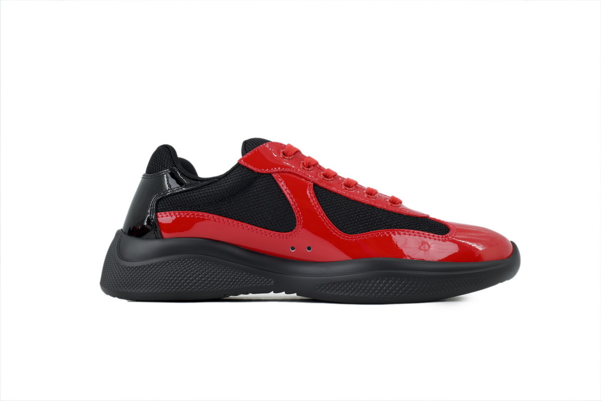 fake Prada America's Cup Black Red 