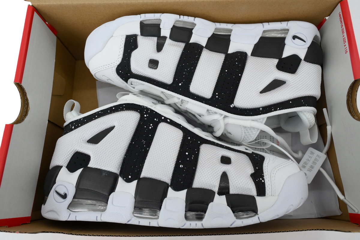  Nike Men's Air More Uptempo Low 'Splashed Ink'  FZ3055-100