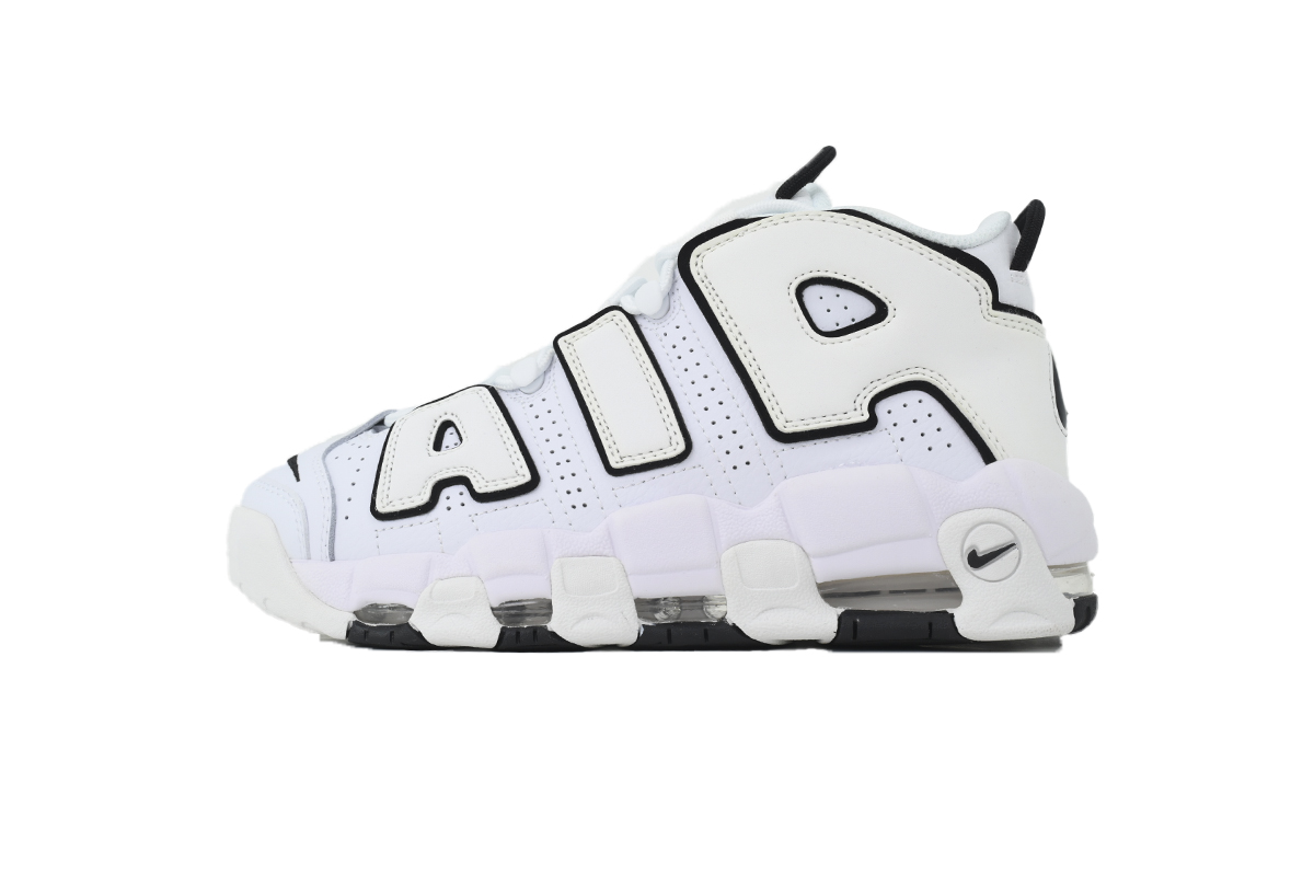  Fake Nike Wmns Air More Uptempo White Black