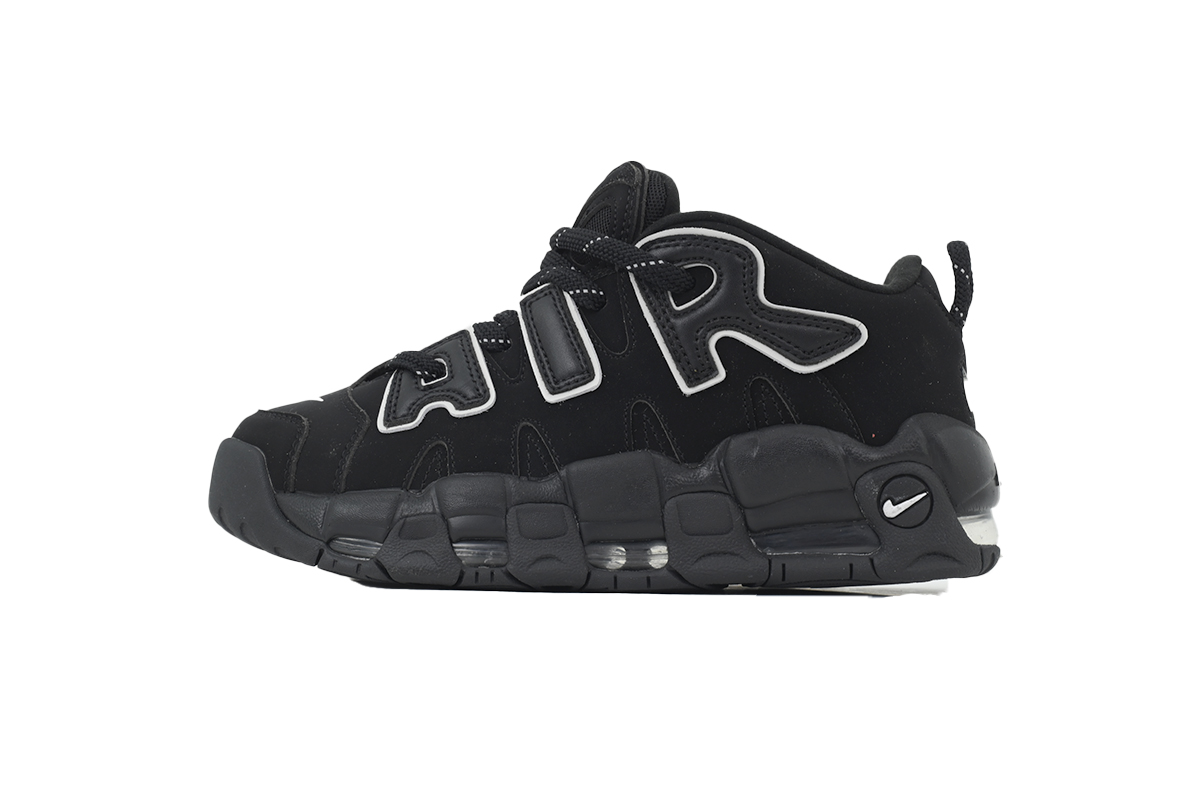 fake Nike Air More Uptempo Low AMBUSH Black