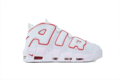 Nike Air More Uptempo Low White Red 921948-102  02