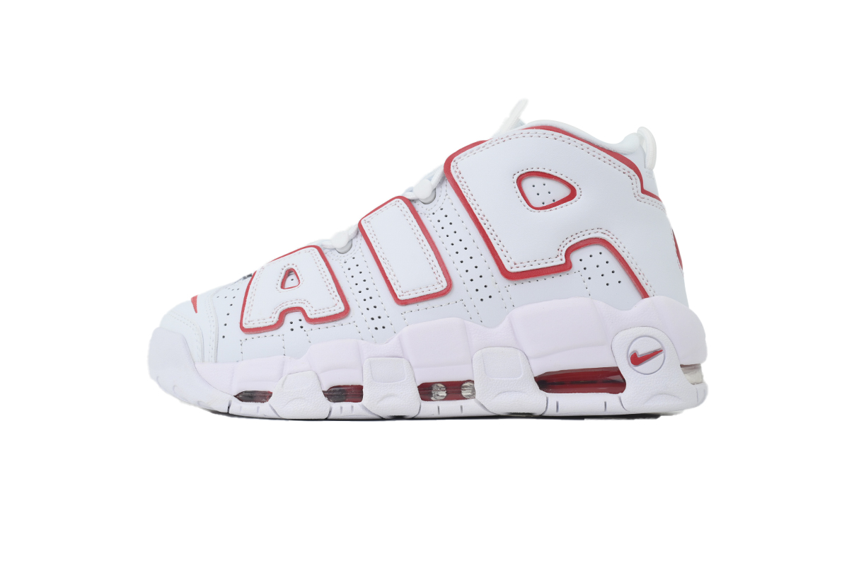 Nike Air More Uptempo 'White Varsity Red' 2021