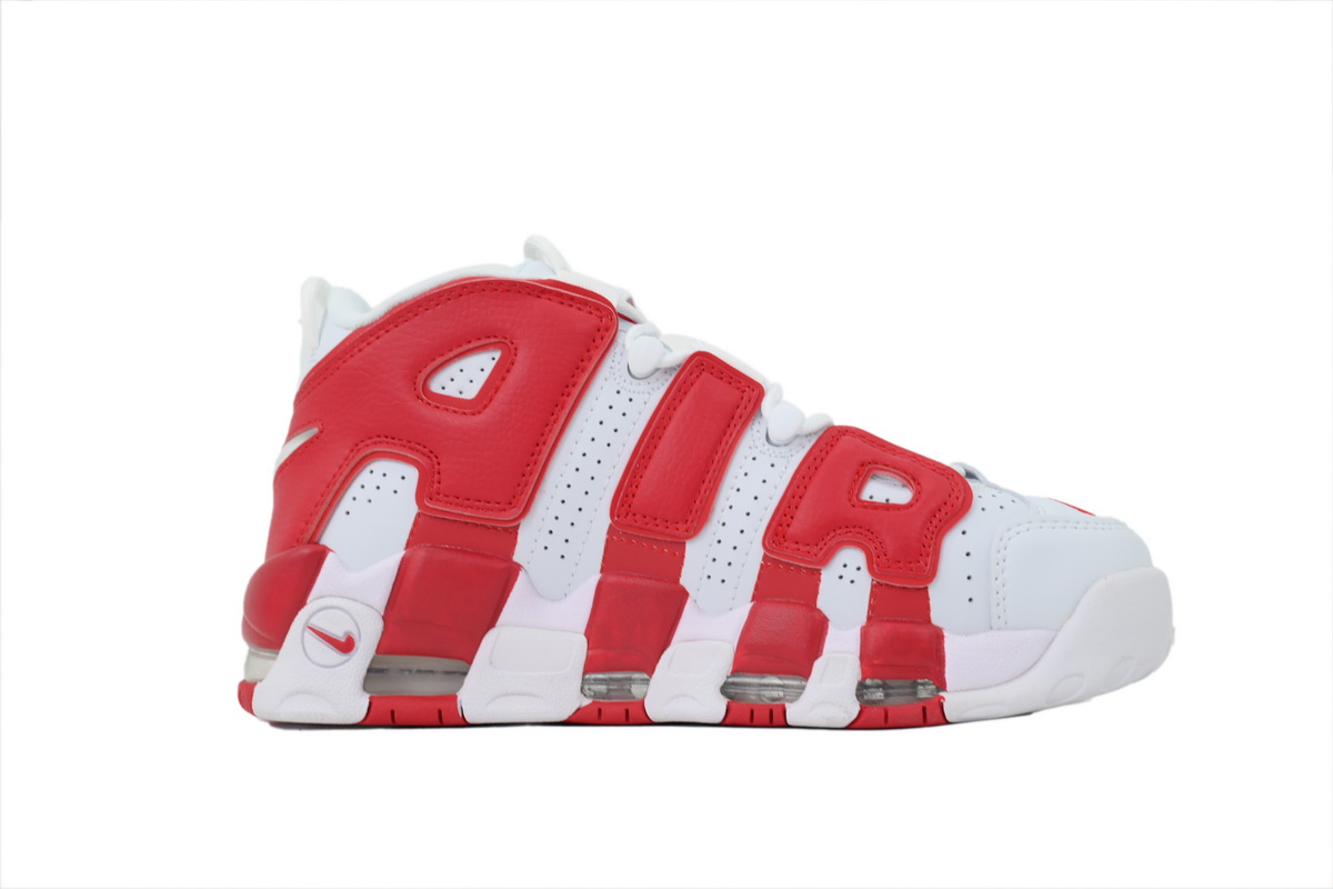 Nike Air More Uptempo White Red