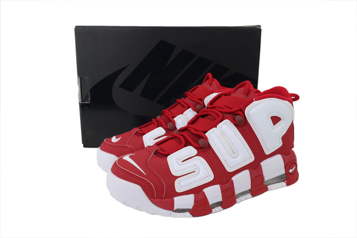 the fake Nike Air More Uptempo Supreme Suptempo Red for men