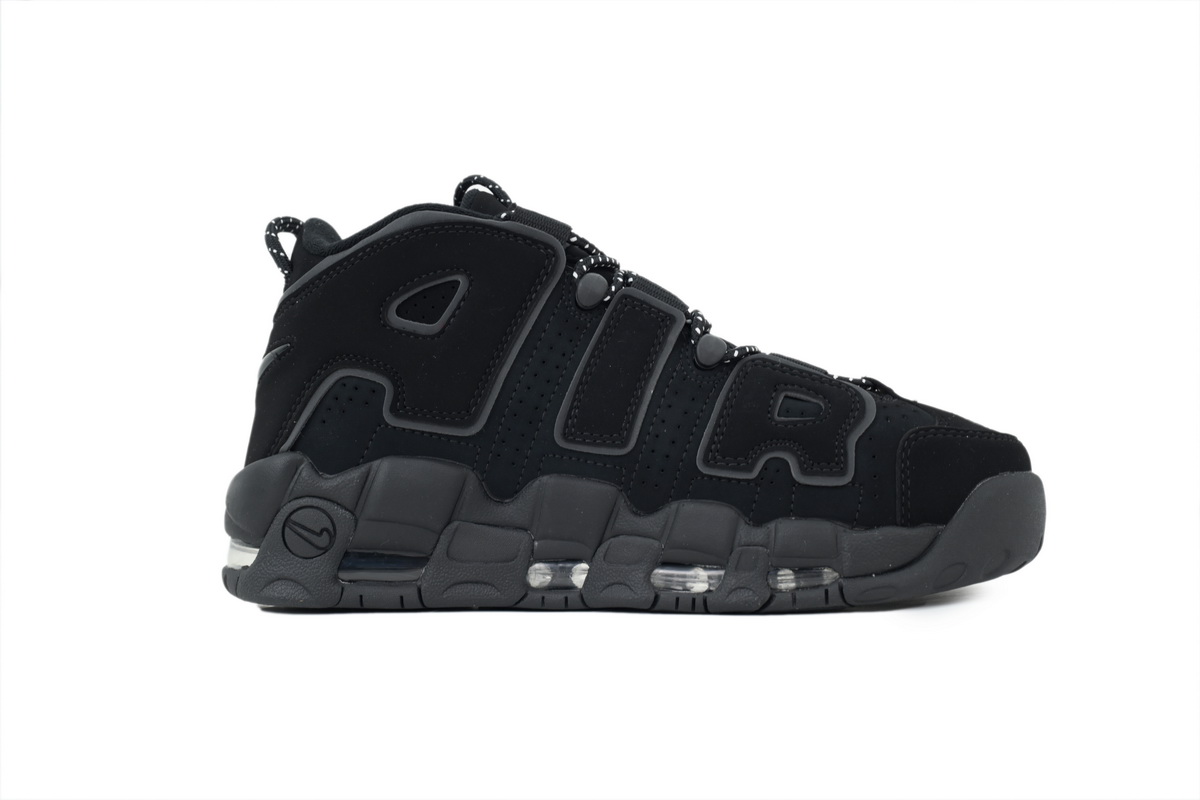 Nike Air More Uptempo Black Reflective