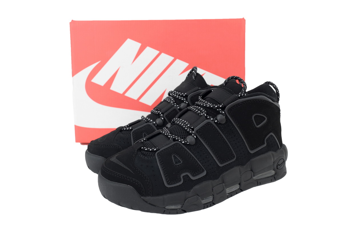 Nike Air More Uptempo Black Reflective for men