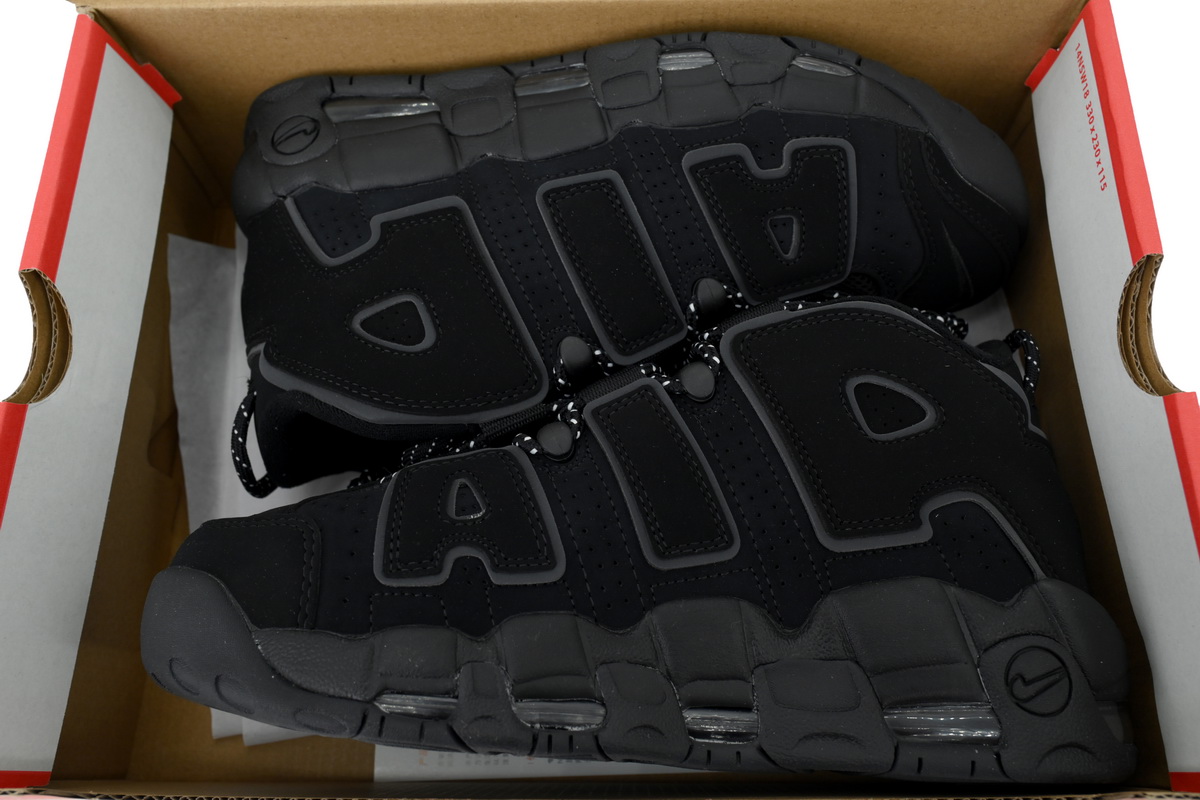 Nike Air More Uptempo Black Reflective reps
