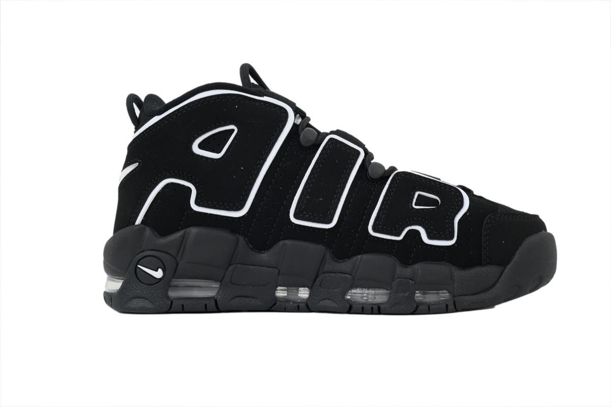Nike Air More Uptempo Black White