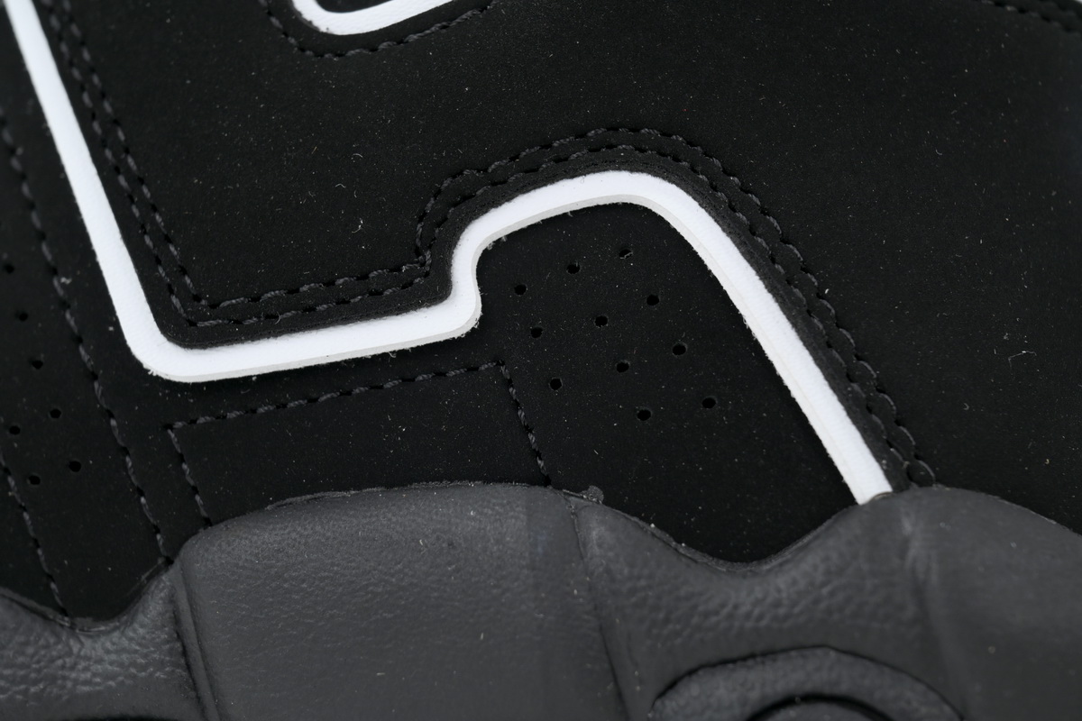 Nike Air More Uptempo Black White reps